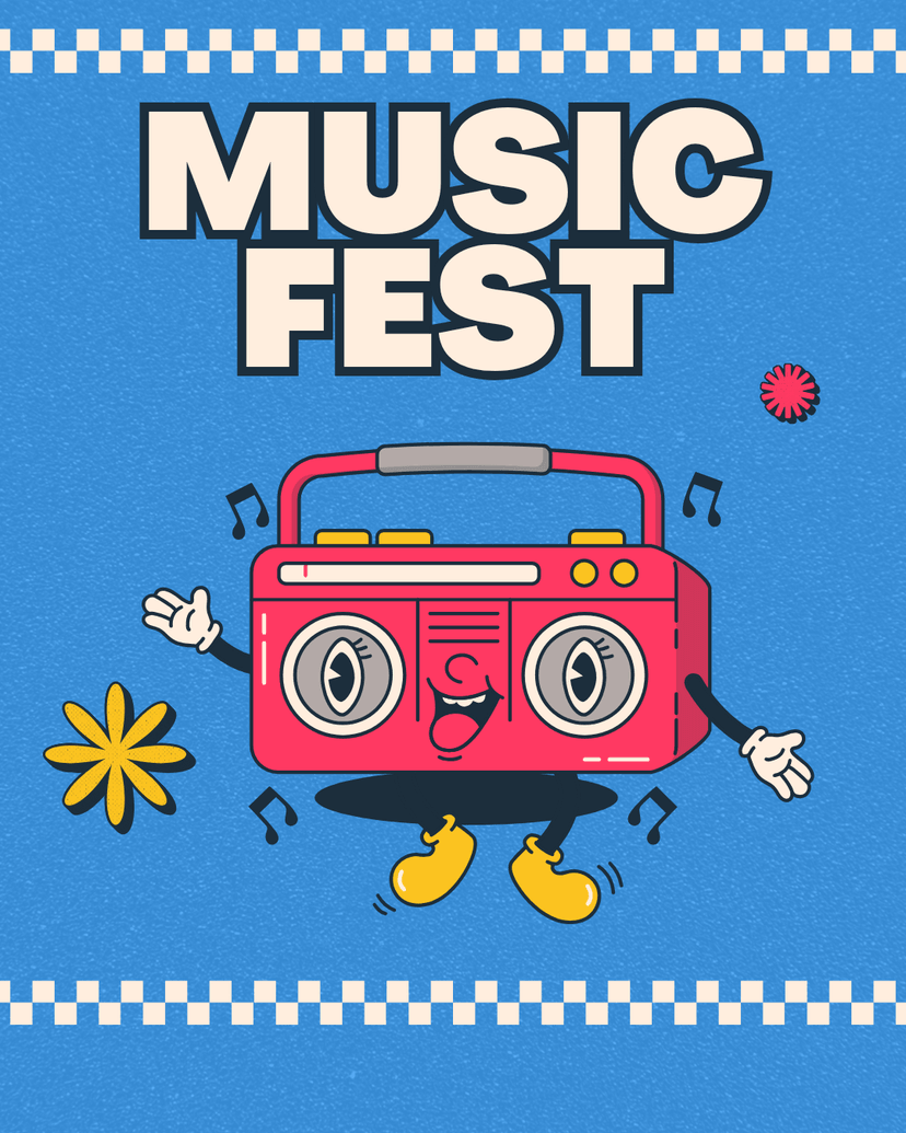 Music Fest event poster